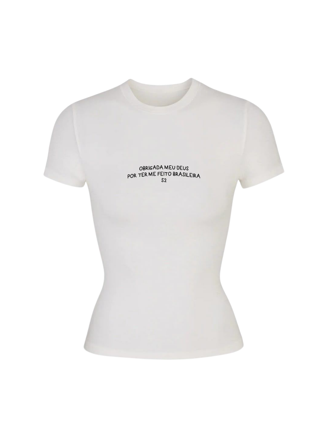 baby tee obrigada meu deus – Lela Brandão Co.