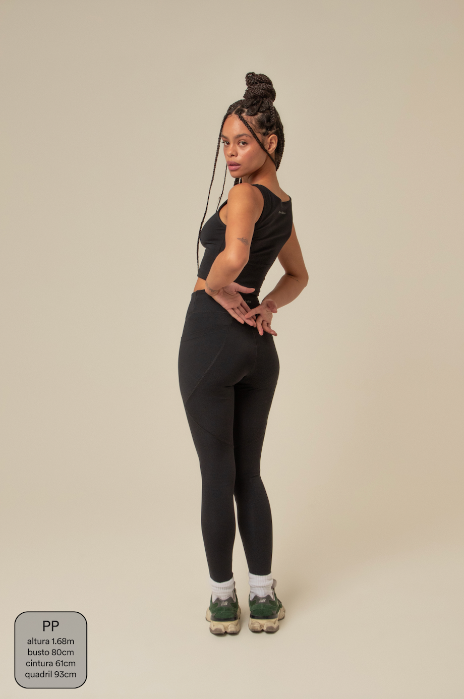 legging compress gym babe | legging fitness com bolsos