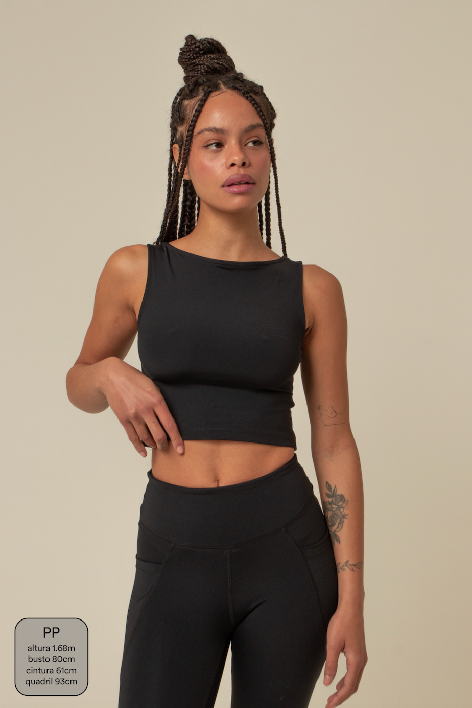 cropped reto gym babe | regata fitness