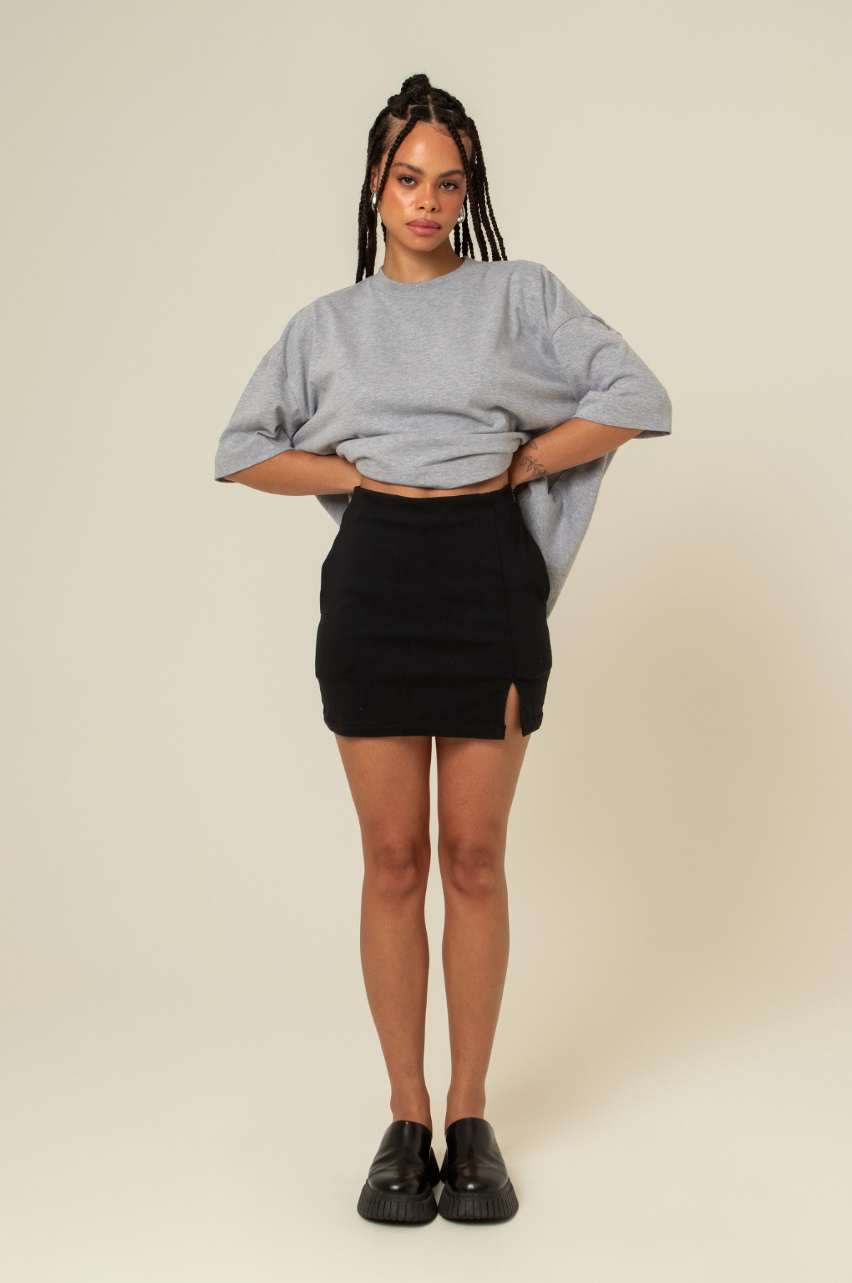 mini short saia brava clássico