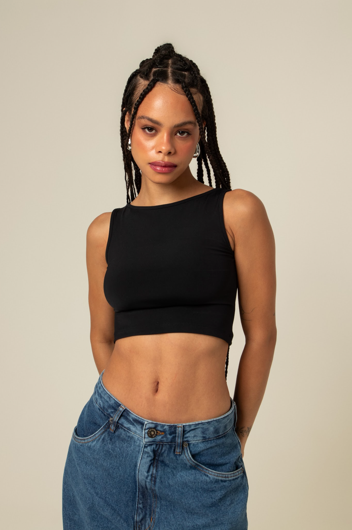 cropped reto gym babe | regata fitness