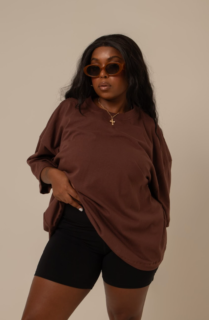 seu camisetão preferido | camiseta oversized básica