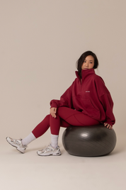 moletom gym babe | casaco gola alta