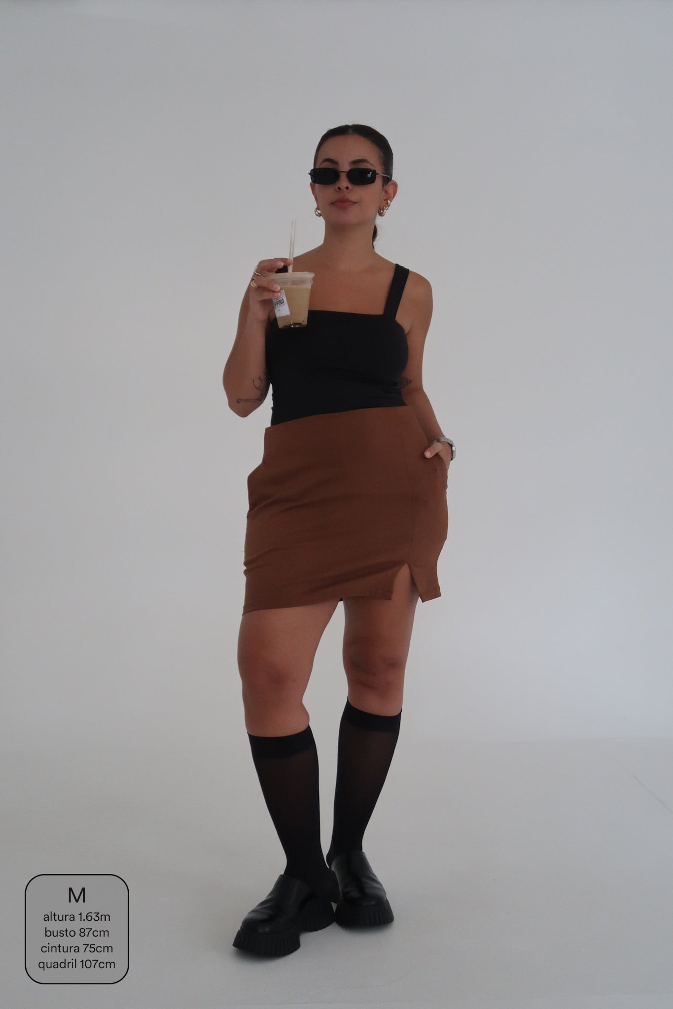 mini short saia brava clássico
