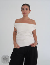blusa ombro a ombro clássica