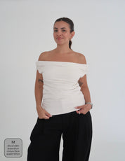 blusa ombro a ombro clássica