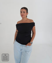 blusa ombro a ombro clássica