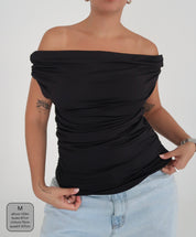 blusa ombro a ombro clássica