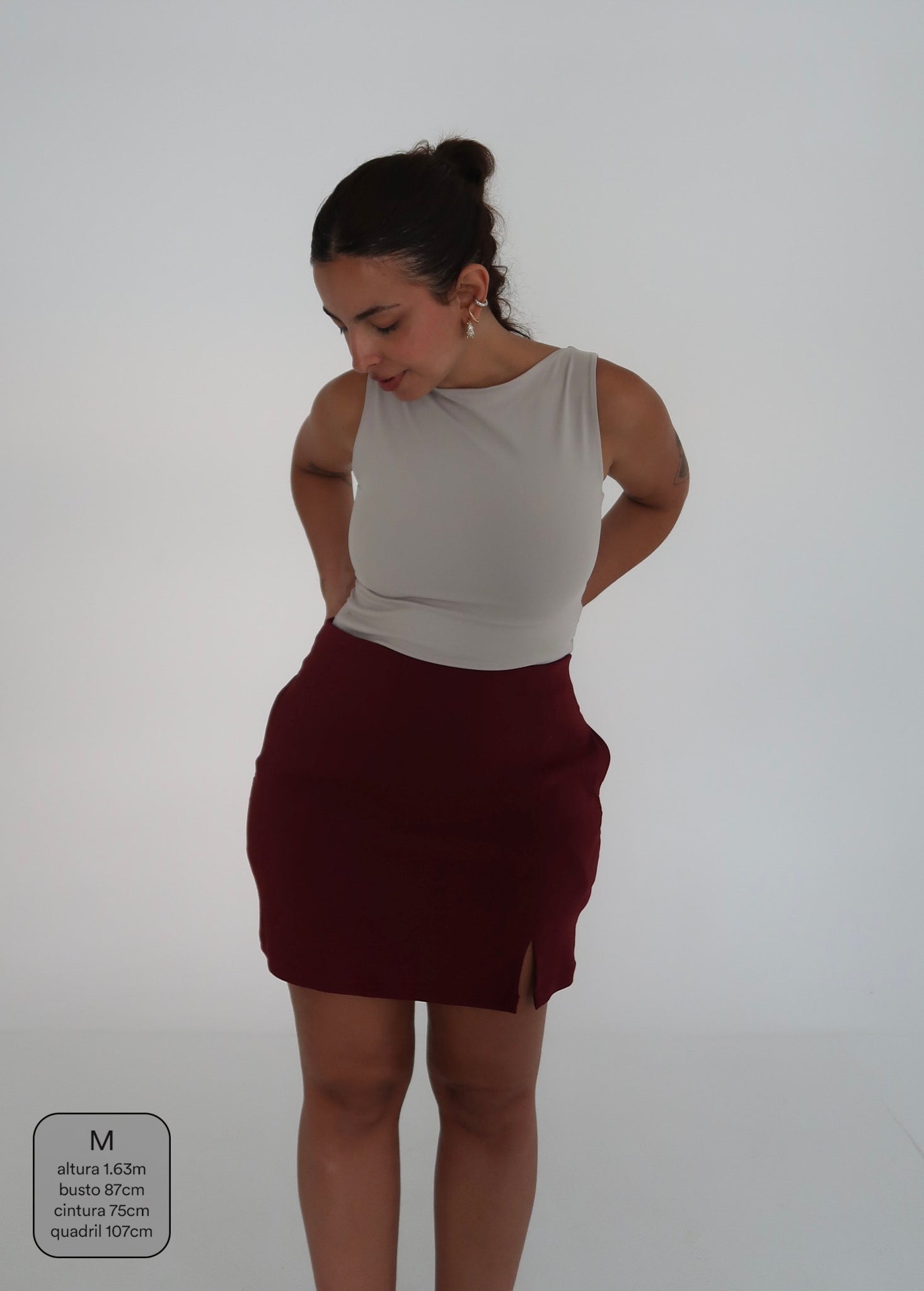 mini short saia brava clássico