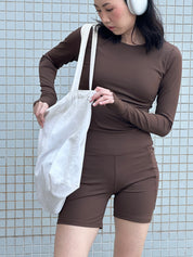 short compress gym babe | short fitness com bolsos