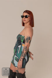 vestido brasileiro | vestido sem alças dupla face