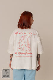 camisetão tarsila & lela collab. tarsila do amaral