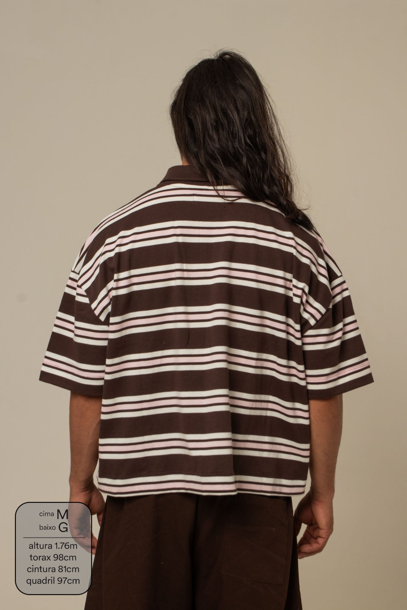 polo listrada oversized luv