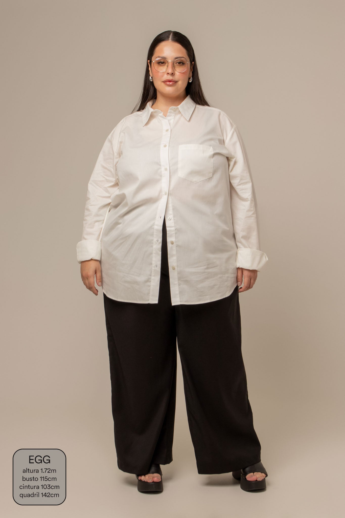 camisa social feminina chefa