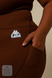short biker canelado gym lela & kappa