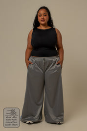 calça tracksuit wide lela & kappa