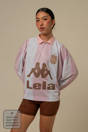 camisa polo lela & kappa manga longa