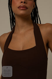 regata push up | blusa com amarração no pescoço