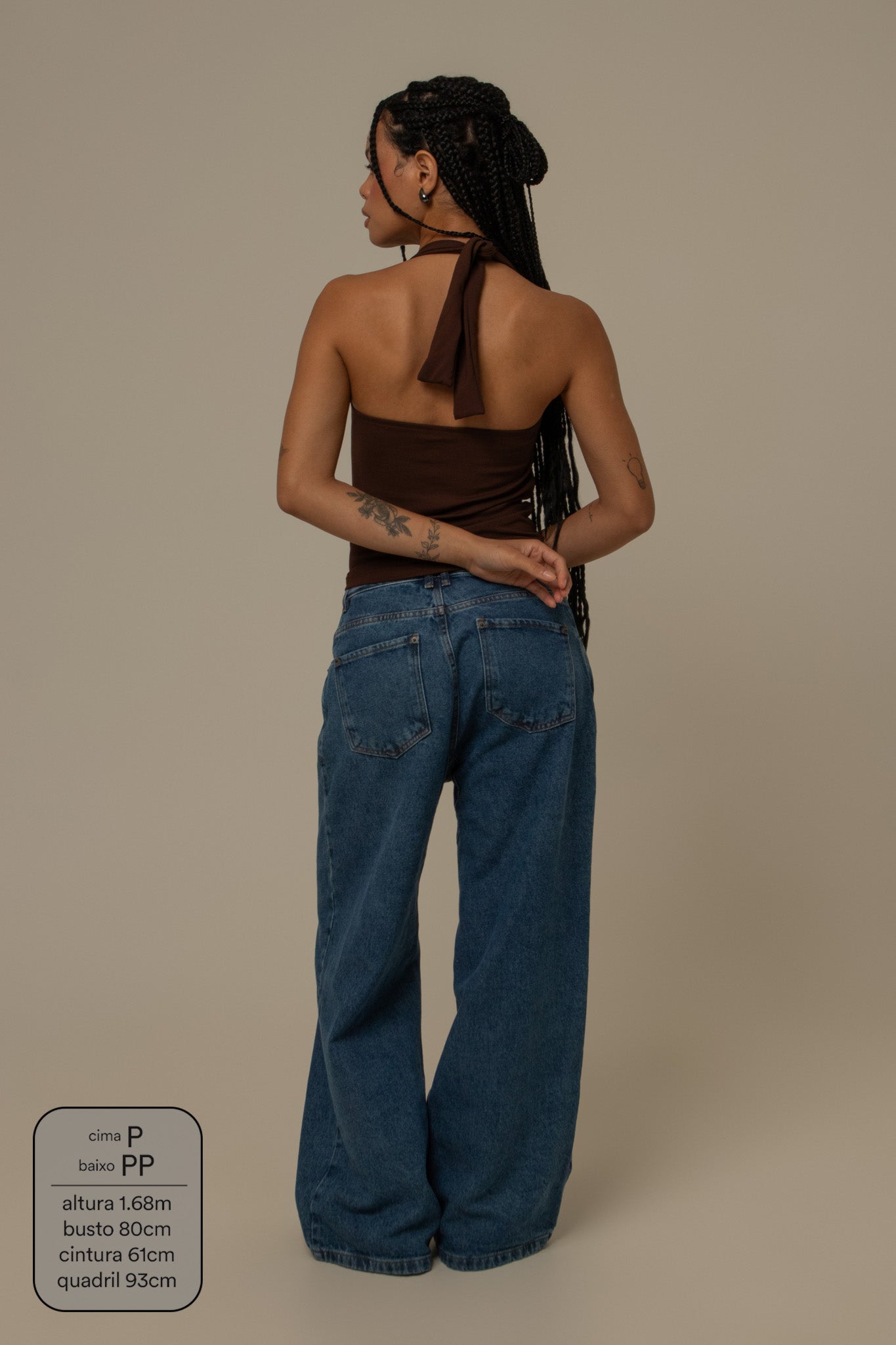 regata push up | blusa com amarração no pescoço