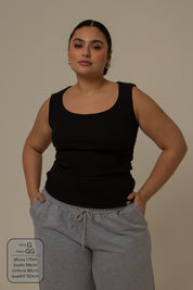 blusa cozy canelada com top embutido