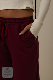 calça de moletom cozy wide