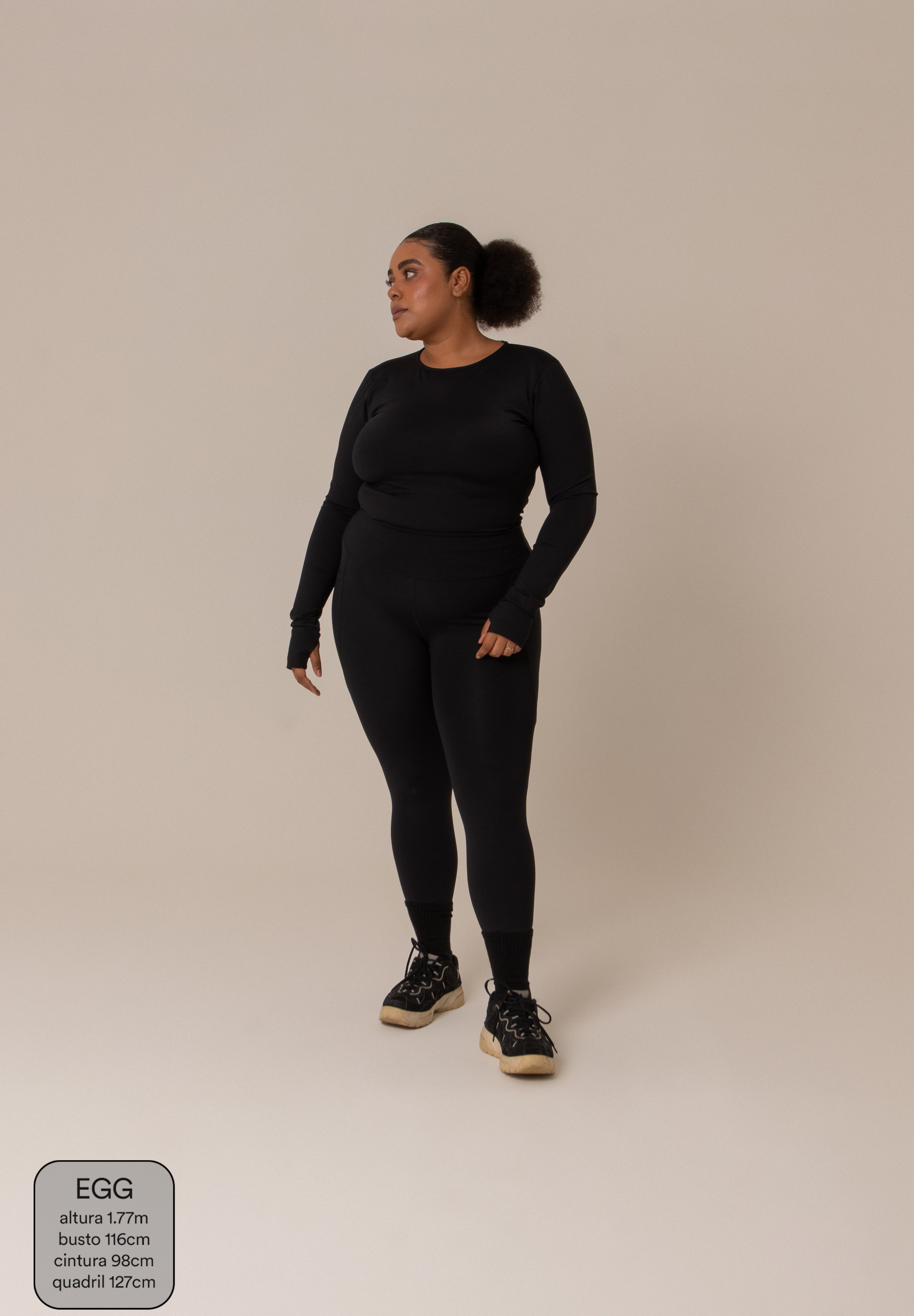 legging compress gym babe | legging fitness com bolsos
