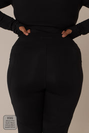 legging compress gym babe | legging fitness com bolsos