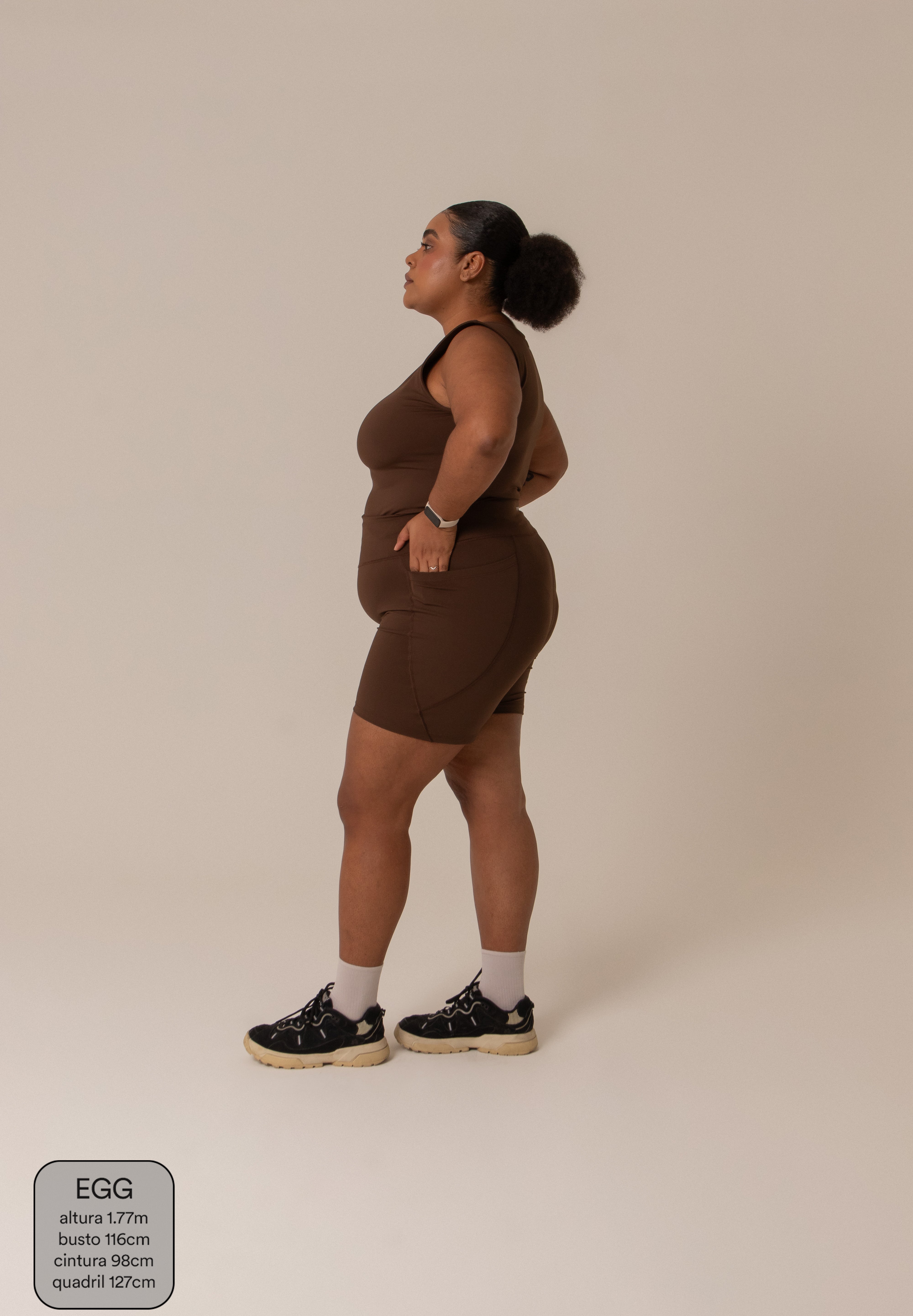 short compress gym babe | short fitness com bolsos
