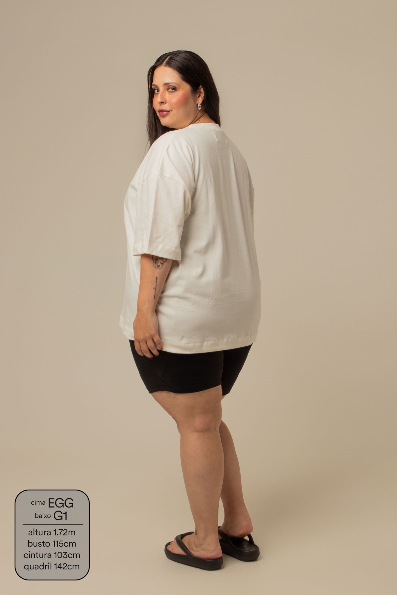 seu camisetão preferido | camiseta oversized básica