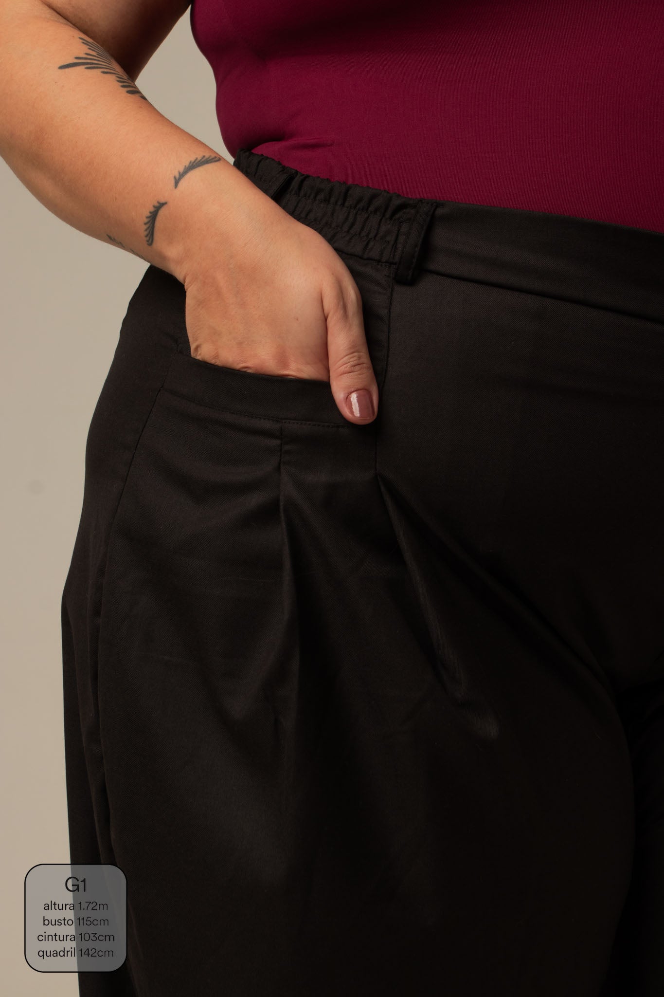 calça alfaiataria effortless