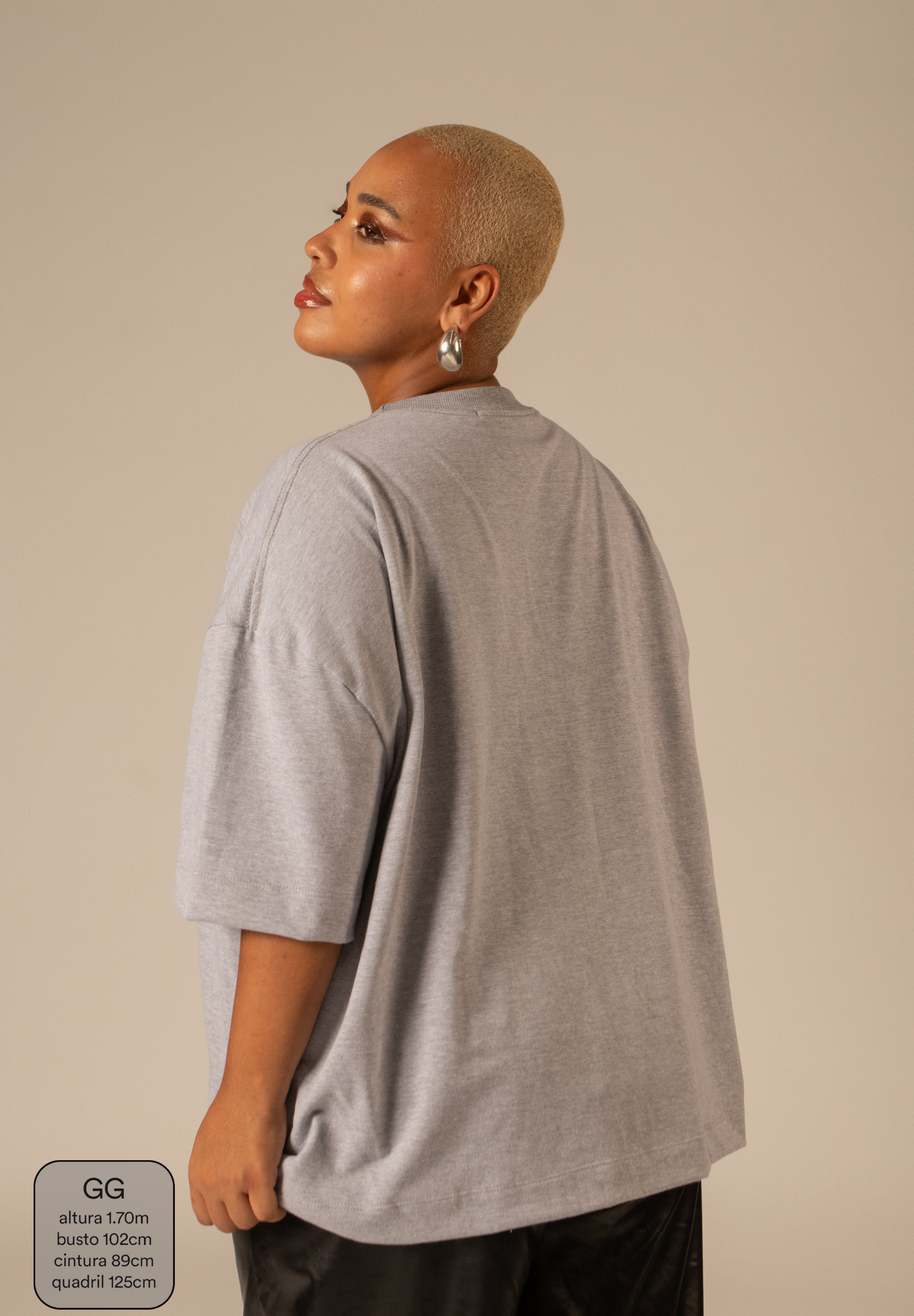 seu camisetão preferido | camiseta oversized básica