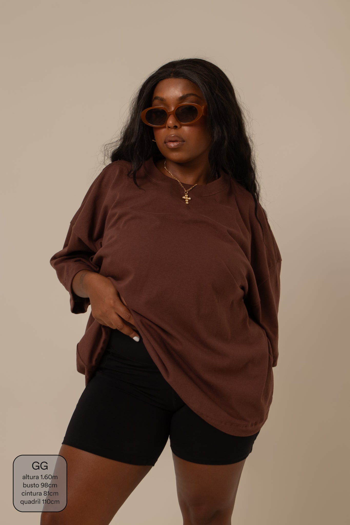 seu camisetão preferido | camiseta oversized básica