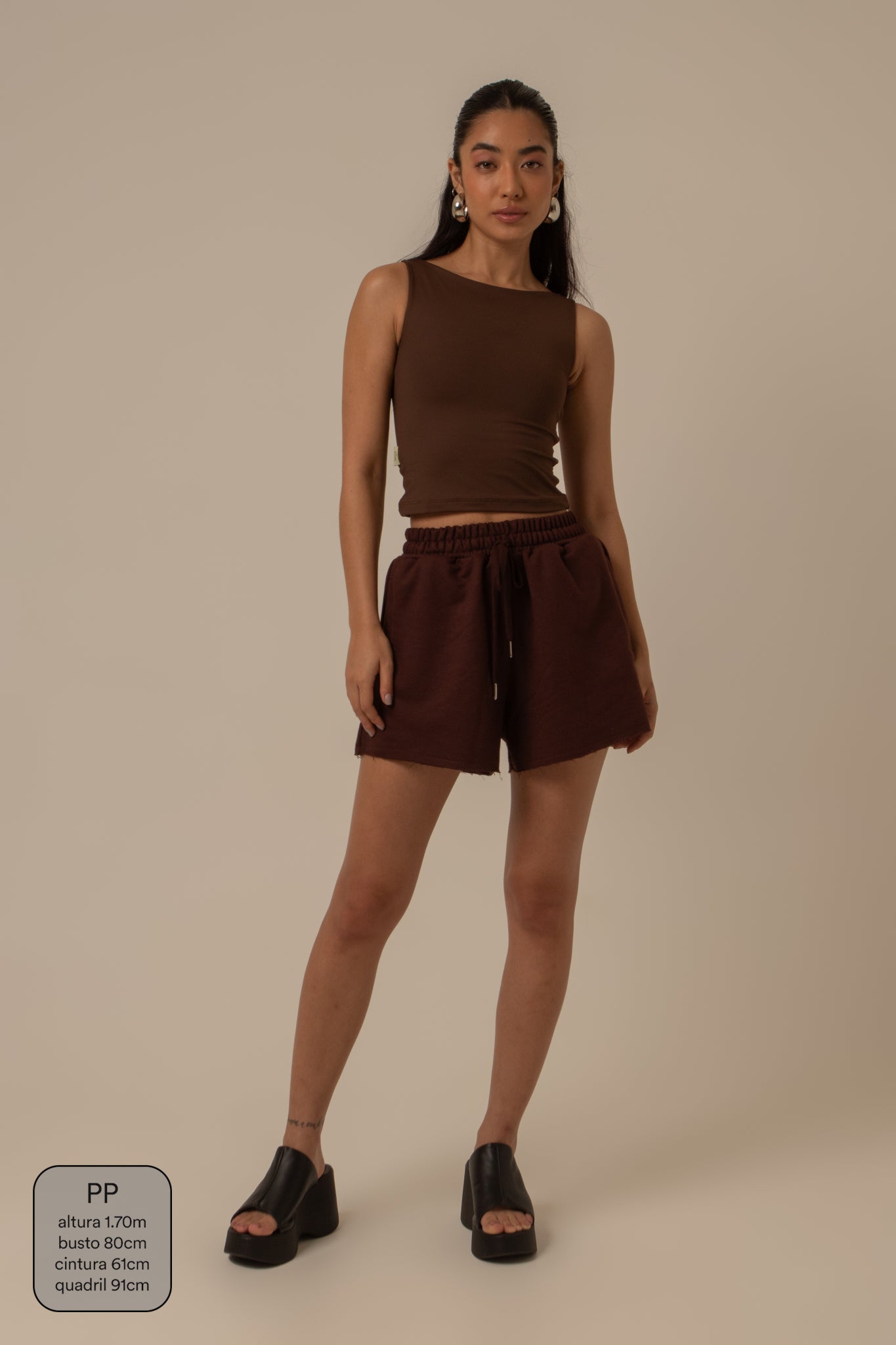 short de moletom clássico