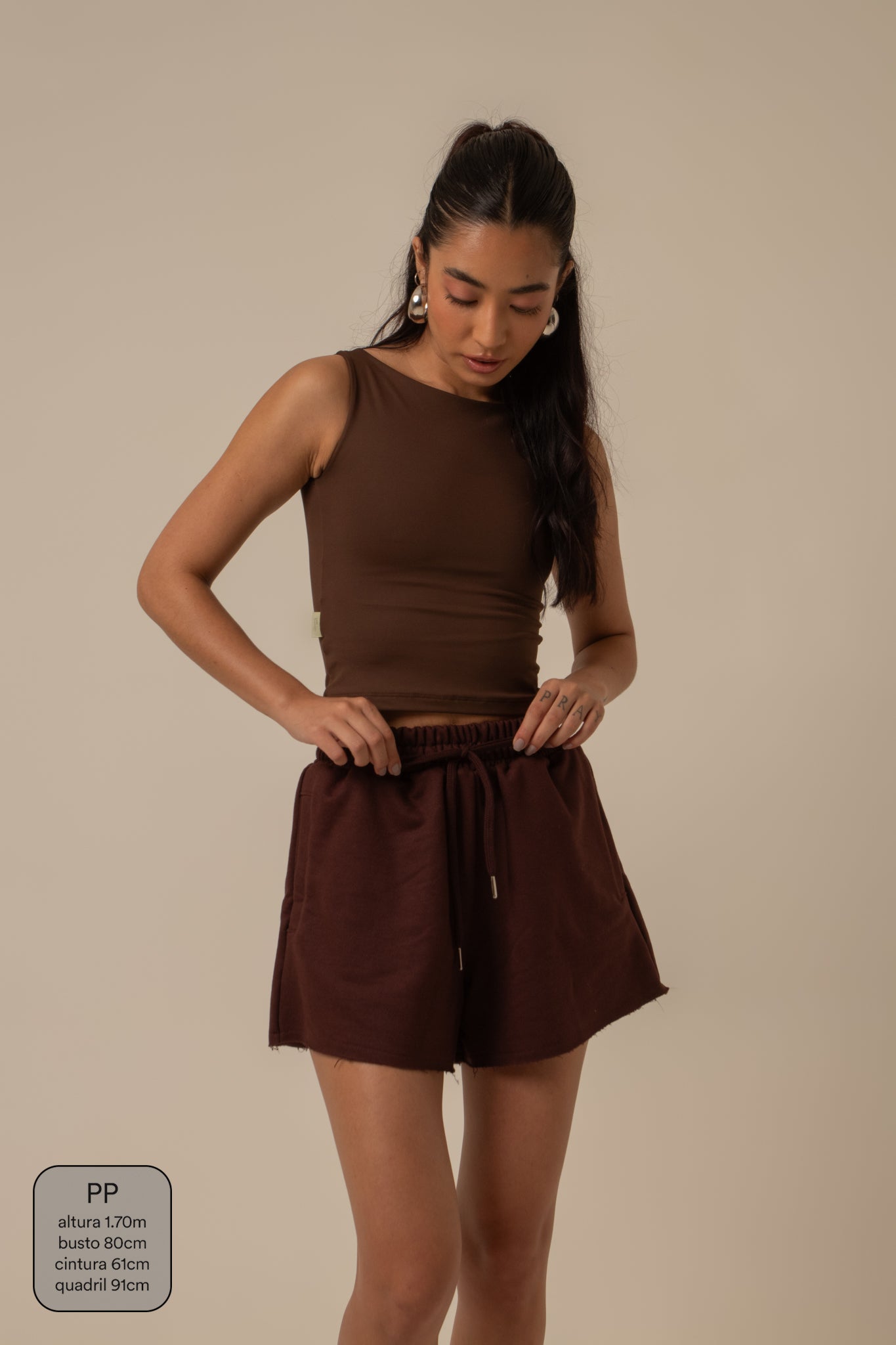 short de moletom clássico