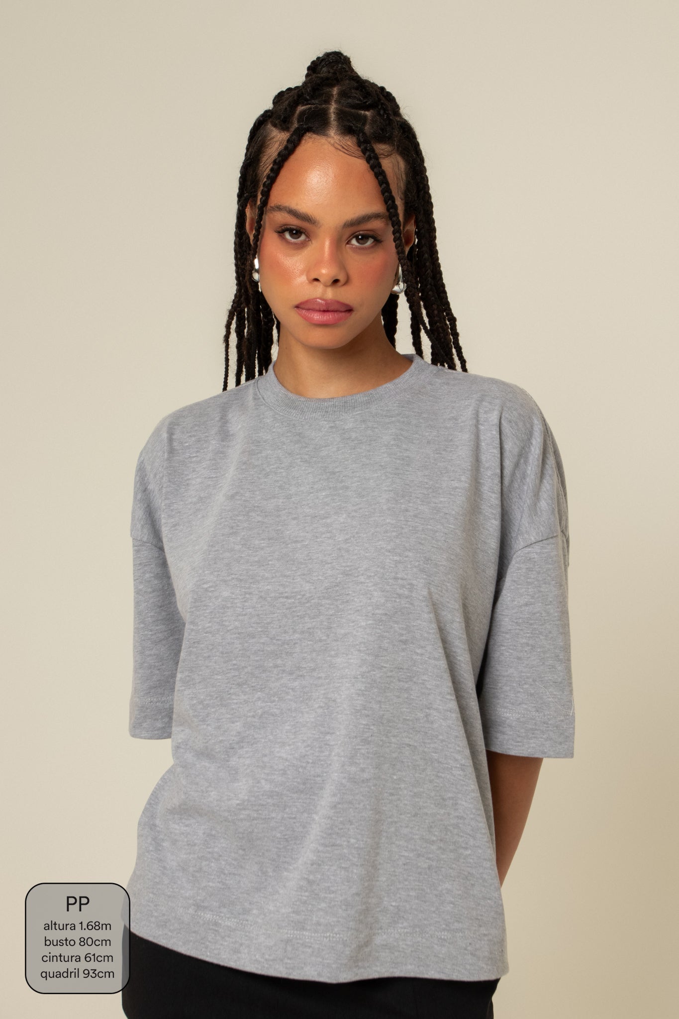 seu camisetão preferido | camiseta oversized básica