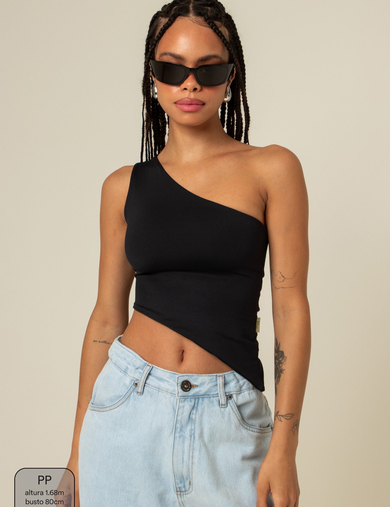 blusa assimétrica desejo clássica