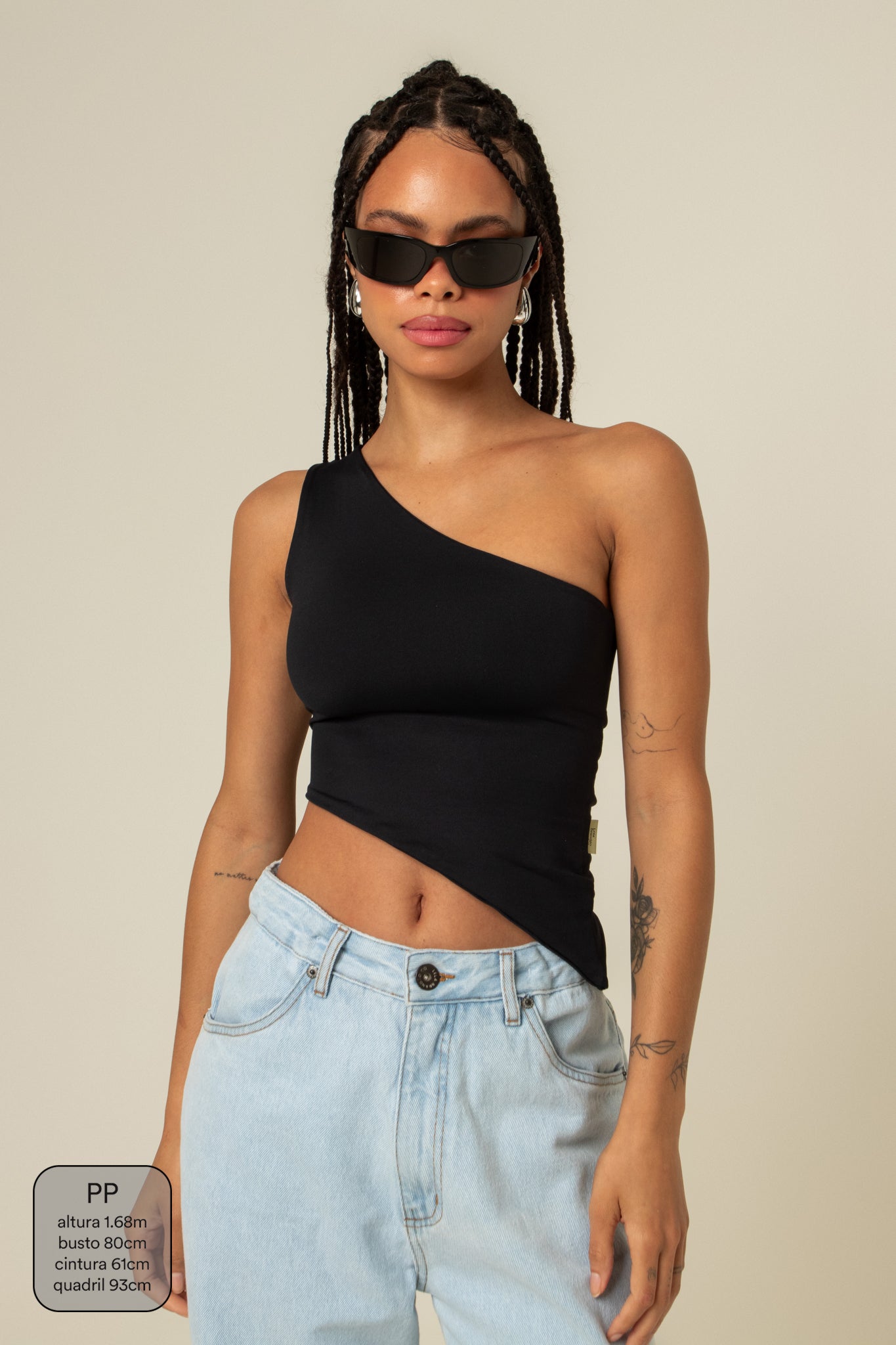 blusa assimétrica desejo clássica
