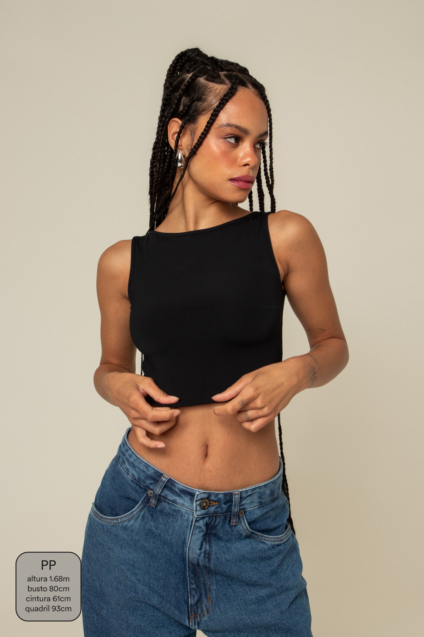 cropped reto gym babe | regata fitness