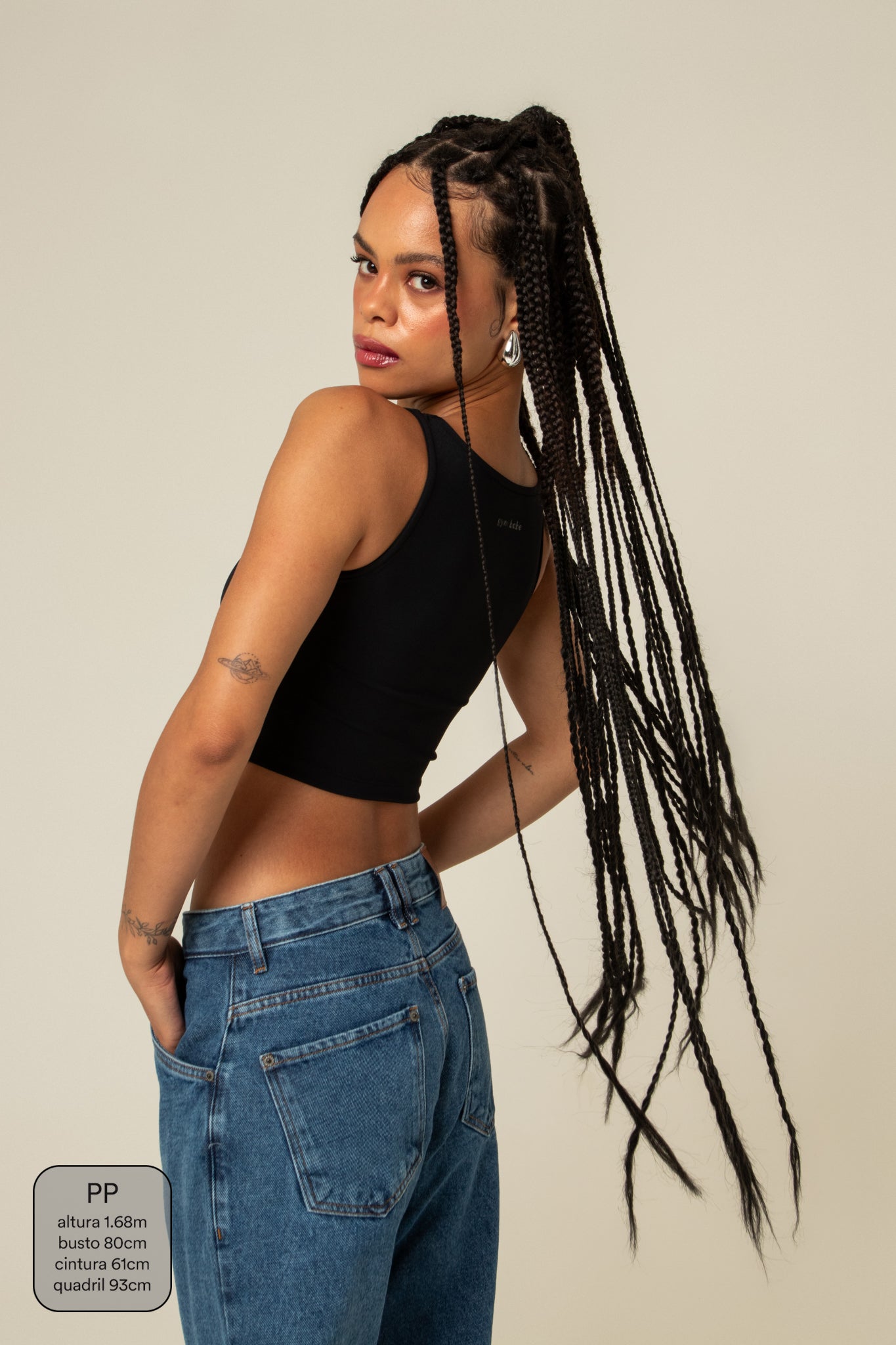 cropped reto gym babe | regata fitness