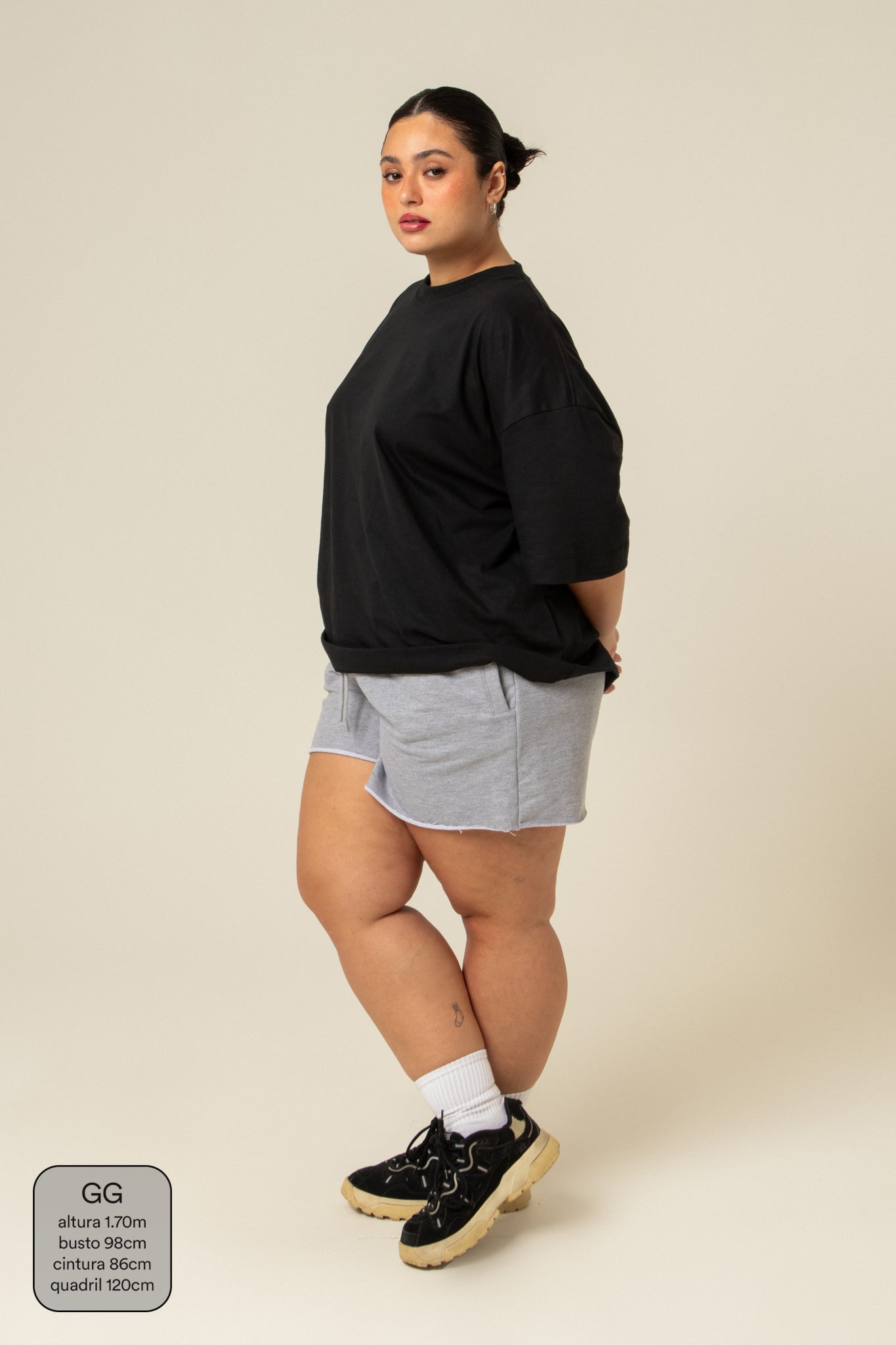 short de moletom clássico
