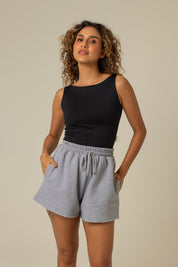 short de moletom clássico