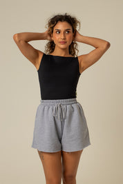 short de moletom clássico
