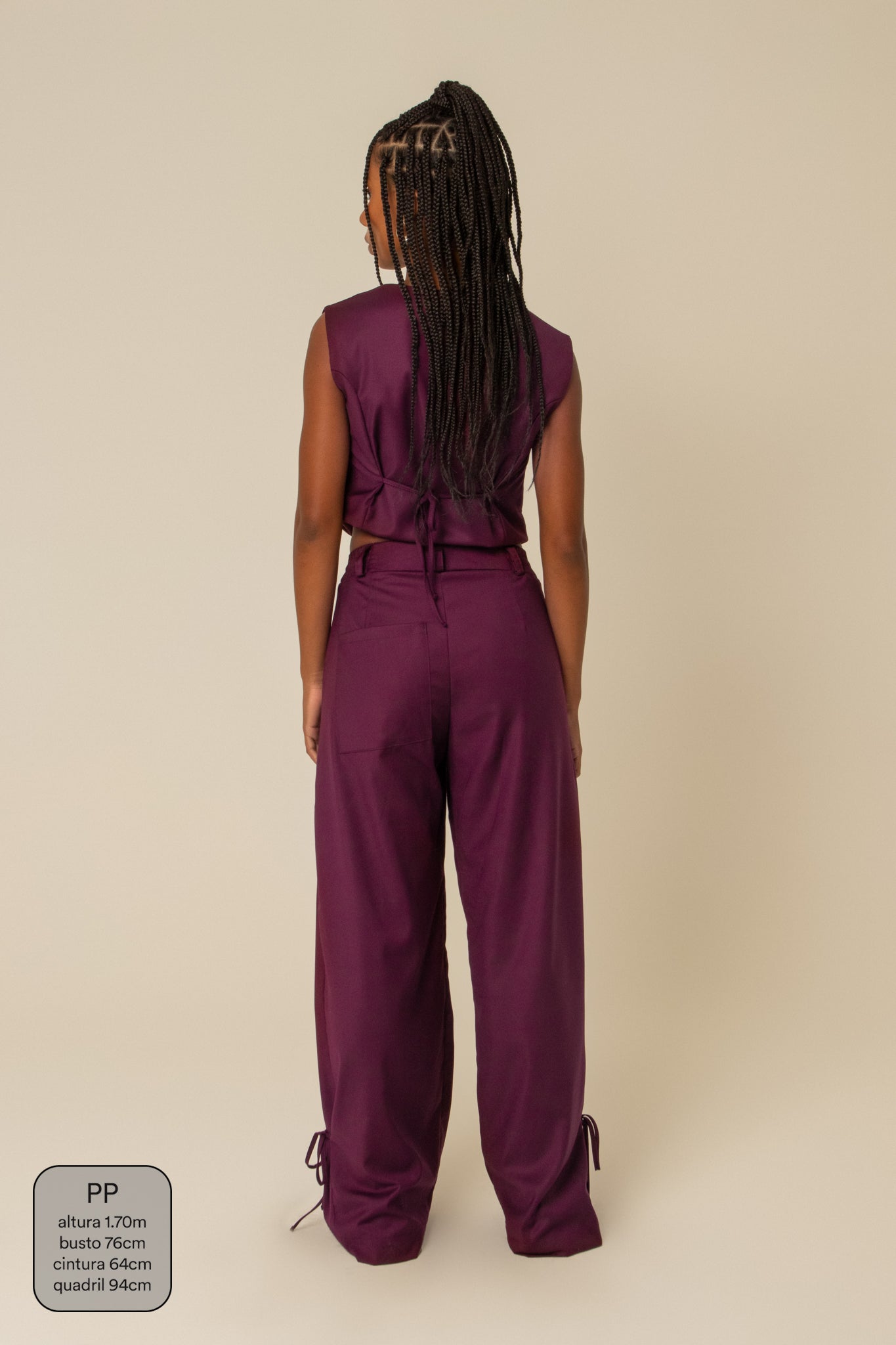 calça alfaiataria