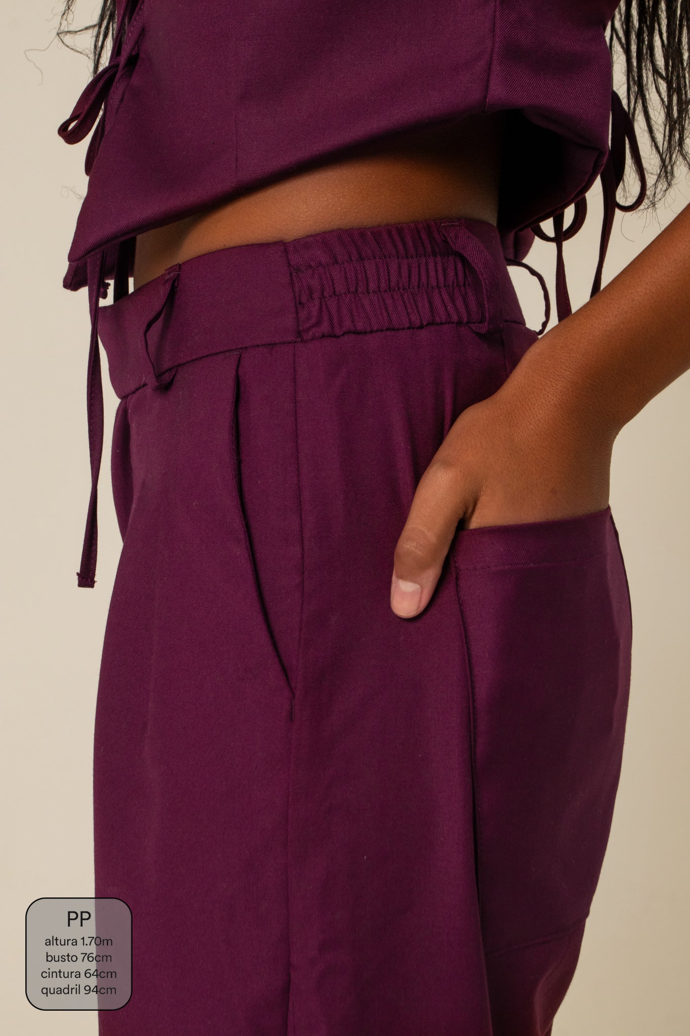 calça alfaiataria
