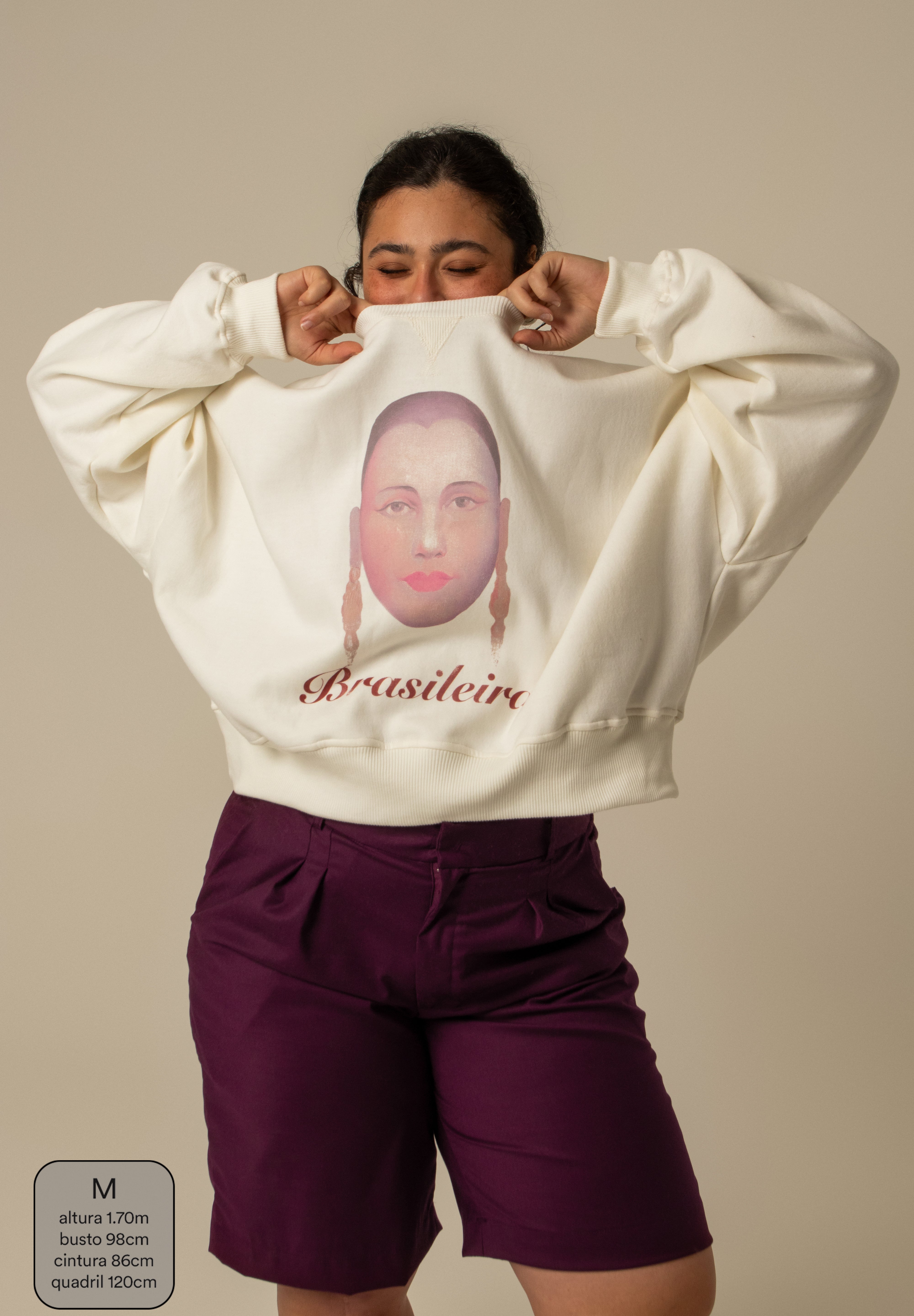 moletom brasileira collab. tarsila do amaral