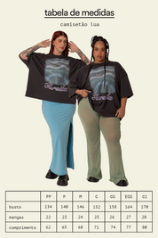 camisetão lua collab. tarsila do amaral