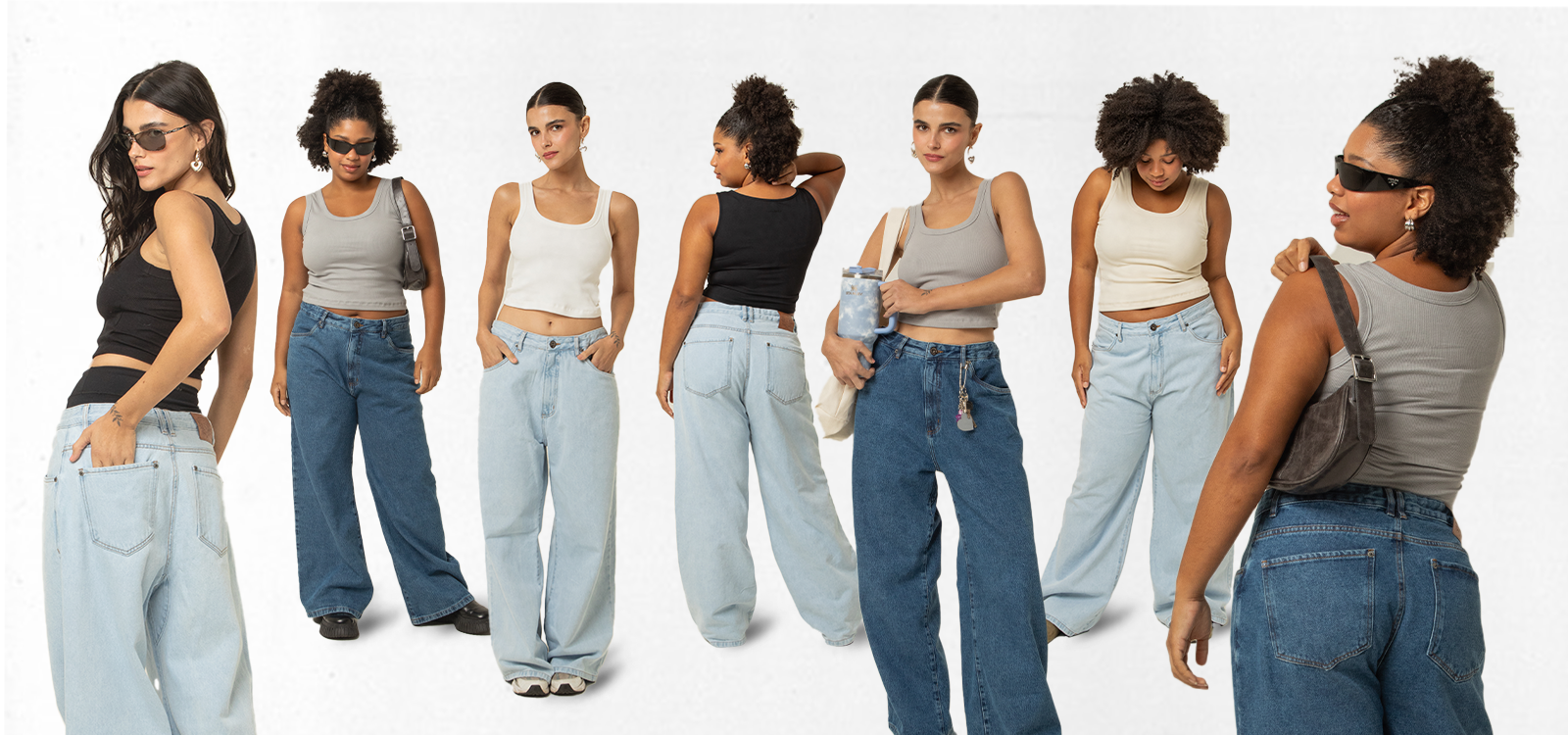 calça jeans: precisa escolher entre conforto e estar na moda?