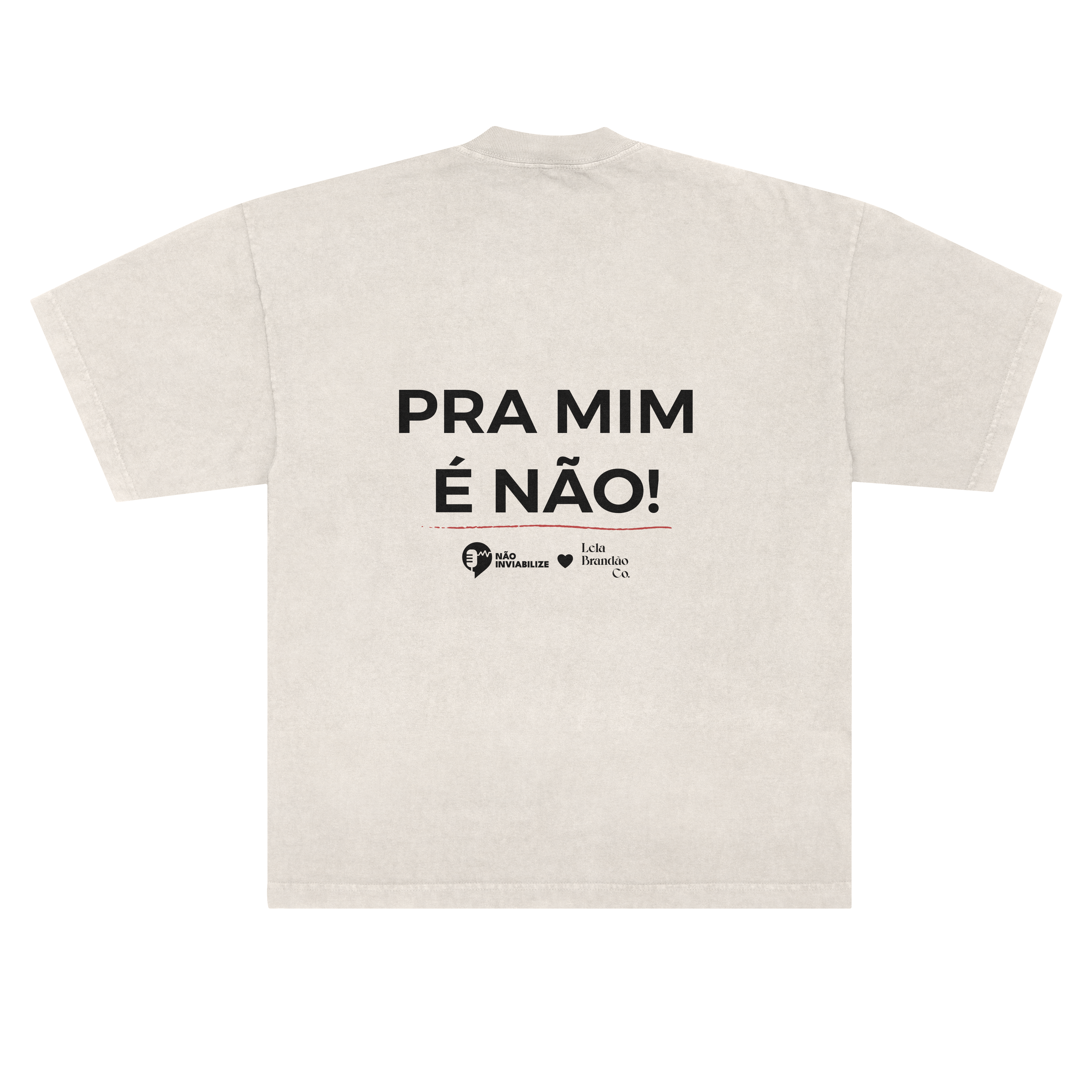 camisetão oversized termina collab não inviabilize
