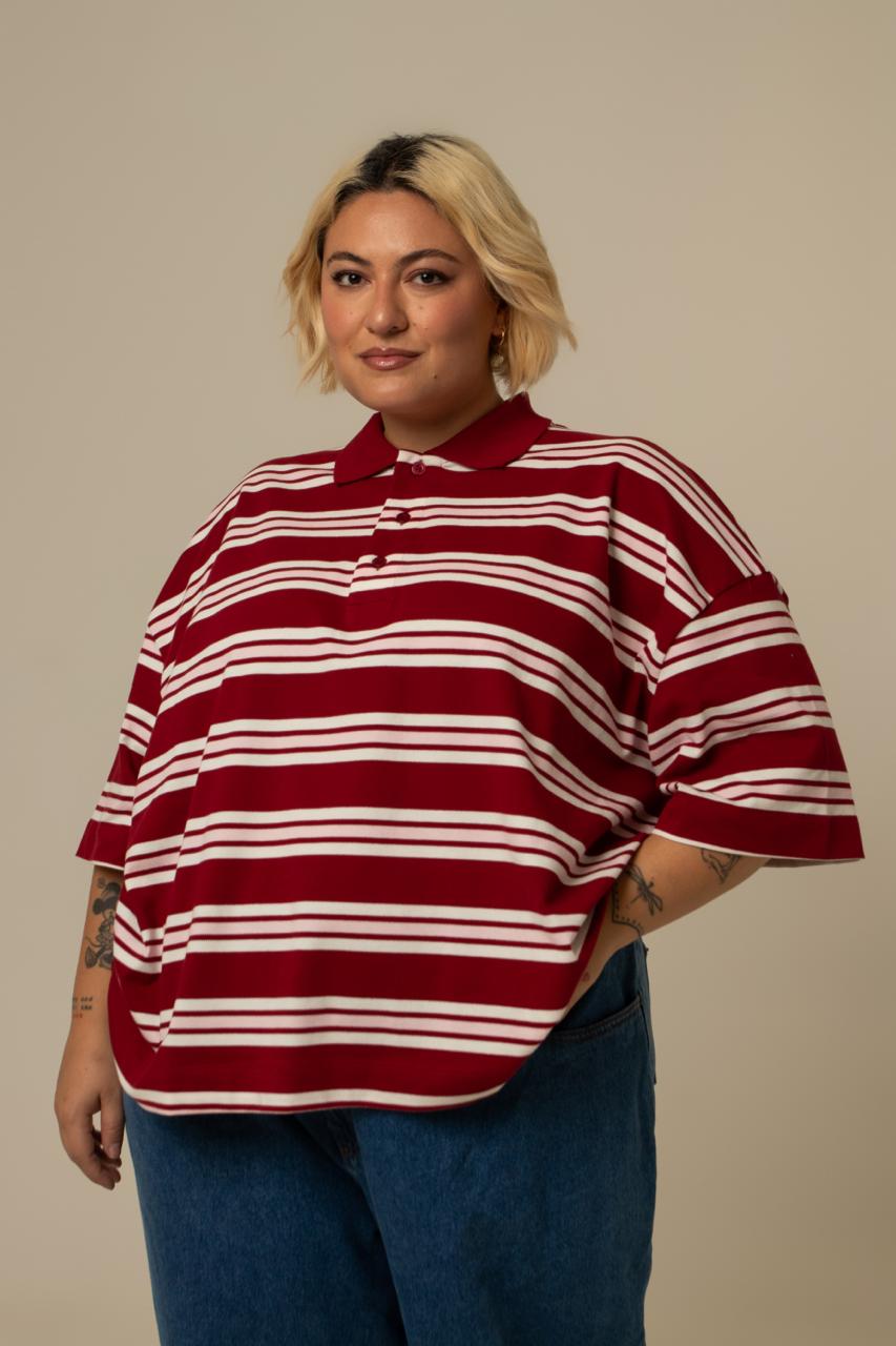 polo listrada oversized luv
