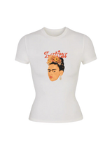 baby tee latina collab frida & lela